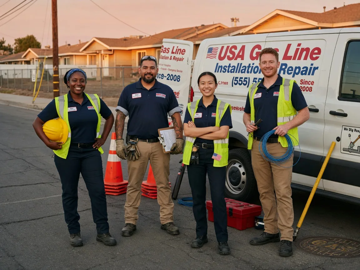 Gas Line Installation company in Woodville, MS